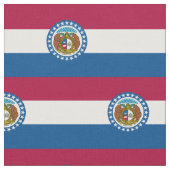 Tissu Drapeau de l'État du Missouri (Fermer)