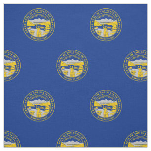 Tissu Drapeau de l'État du Nebraska