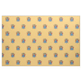 Tissu Drapeau de l'État du New Jersey (Fat Quarter)