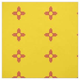 Tissu Drapeau de l'État du Nouveau-Mexique