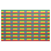 Tissu Drapeau de l'Éthiopie (Fat Quarter)