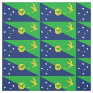 Tissu Drapeau de l'île Christmas