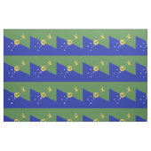 Tissu drapeau de l'île Christmas (Fat Quarter)