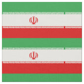 Tissu Drapeau de l'Iran (Fermer)
