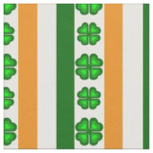 Tissu Drapeau de l'Irlande/orange, blanc et vert, (Fermer)