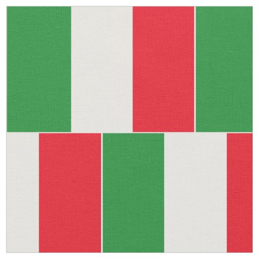 Tissu Drapeau de l'Italie (Fermer)