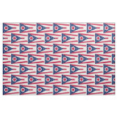 Tissu Drapeau de l'Ohio (Fat Quarter)