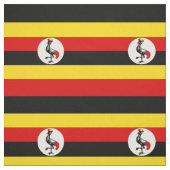 Tissu Drapeau de l'Ouganda (Échantillon)