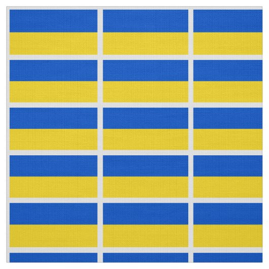 Tissu Drapeau de l'Ukraine (Échantillon)