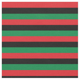 Tissu Drapeau de l'UNIA et tribande panafricain/afro-am