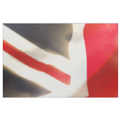 Tissu Drapeau de l'Union Jack agitant au vent (Fat Quarter)