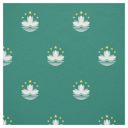 Tissu Drapeau de Macao (Échantillon)