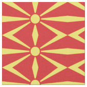 Tissu Drapeau de Macédoine du Nord (Fermer)