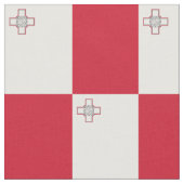 Tissu Drapeau de Malte (Fermer)
