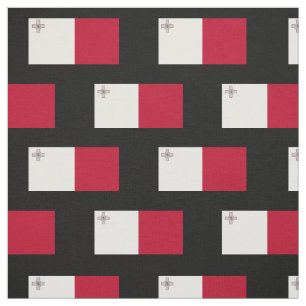 Tissu Drapeau de Malte