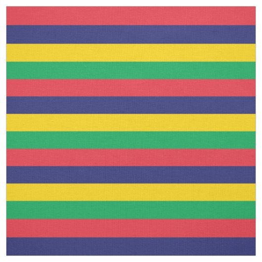 Tissu Drapeau de Maurice (Échantillon)