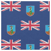 Tissu Drapeau de Montserrat (Fermer)