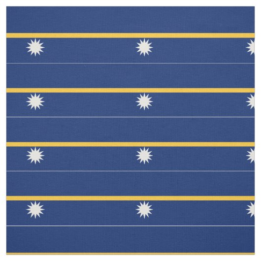 Tissu Drapeau de Nauru (Échantillon)