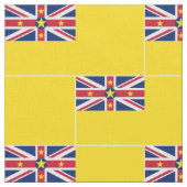 Tissu Drapeau de Niue (Fermer)
