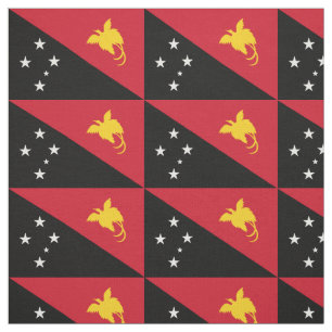 Tissu Drapeau de Papouasie-Nouvelle-Guinée