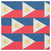 Tissu Drapeau de Philippines (Échantillon)