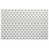 Tissu Drapeau de pirate Crâne croisé épées (Yard)