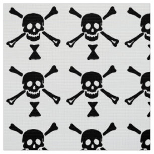 Tissu Drapeau de pirate d'Emanuel Wynne Jolly Roger