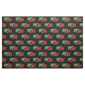 Tissu Drapeau de Saint-Kitts-et-Nevis (Fat Quarter)