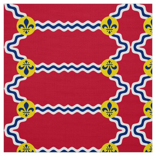 Tissu Drapeau de Saint-Louis, Missouri (Échantillon)