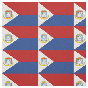 Tissu Drapeau de Saint-Martin