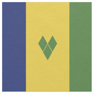 Tissu Drapeau de Saint-Vincent-et-les Grenadines