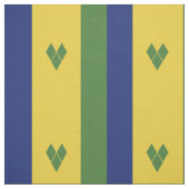 Tissu Drapeau de Saint-Vincent-et-les Grenadines (Échantillon)