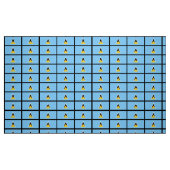 Tissu Drapeau de Sainte-Lucie (Fat Quarter)