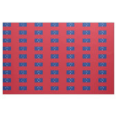 Tissu Drapeau de Samoa (Fat Quarter)