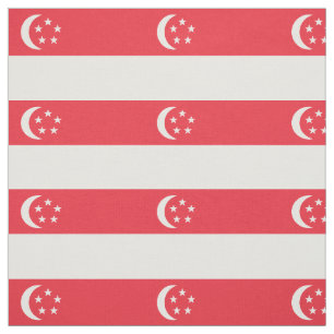Tissu Drapeau de Singapour