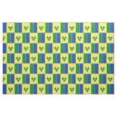 Tissu Drapeau de St Vincent (Fat Quarter)