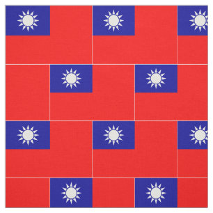 Tissu Drapeau de Taïwan