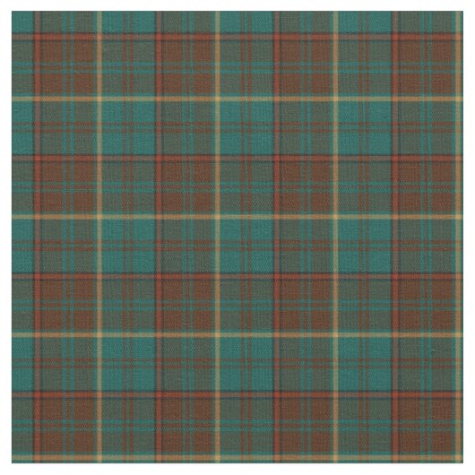 Tissu Drapeau de tartan d'Ontario Canada (Fermer)