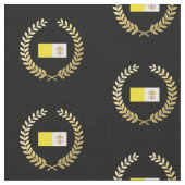 Tissu Drapeau de Ville du Vatican (Fermer)