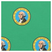 Tissu Drapeau de WASHINGTON (Fermer)
