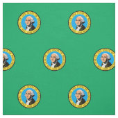 Tissu Drapeau de WASHINGTON (Échantillon)