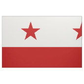 Tissu Drapeau de Washington DC (Fat Quarter)