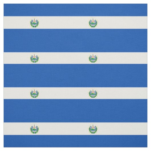 Tissu Drapeau d'El Salvador (Échantillon)