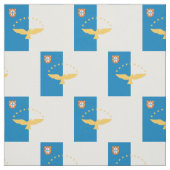 Tissu Drapeau des Açores (Échantillon)