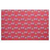 Tissu Drapeau des Bermudes (Fat Quarter)