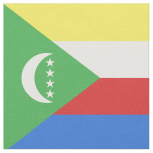 Tissu Drapeau des Comores