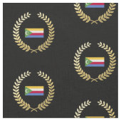 Tissu Drapeau des Comores (Fermer)