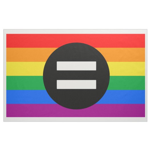 Tissu Drapeau des droits gays (Yard)