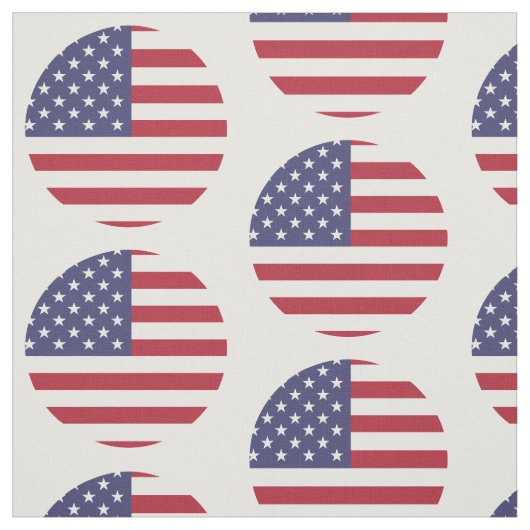 Tissu Drapeau des États-Unis (Échantillon)