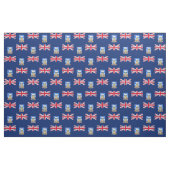 Tissu Drapeau des îles Falkland (Fat Quarter)